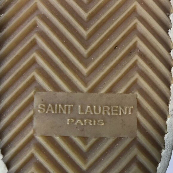 YVES SAINT LAURENT ~ WOMENS 38 ~ TWEED BUFFALO PLAID PARIS SLIP ON SHOE LOAFER - Picture 8 of 8